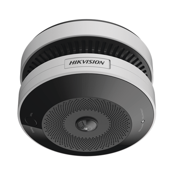 Cámara Mini Fisheye IP Hikvision monitoreo 360 grados